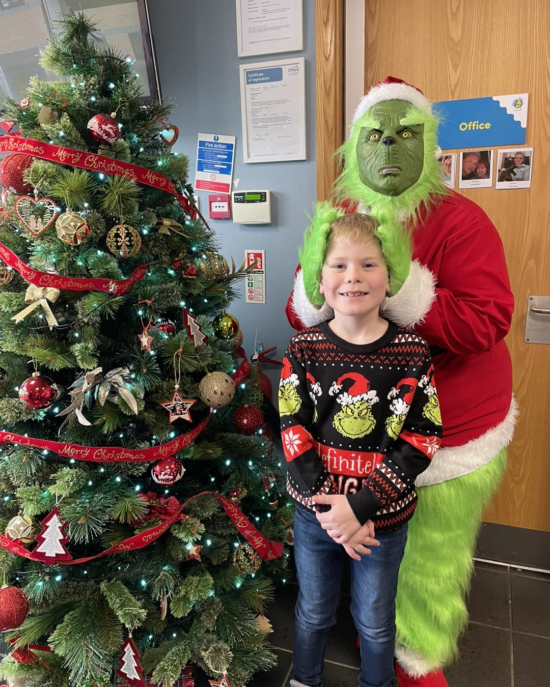 Our Christmas Fayre charity total.