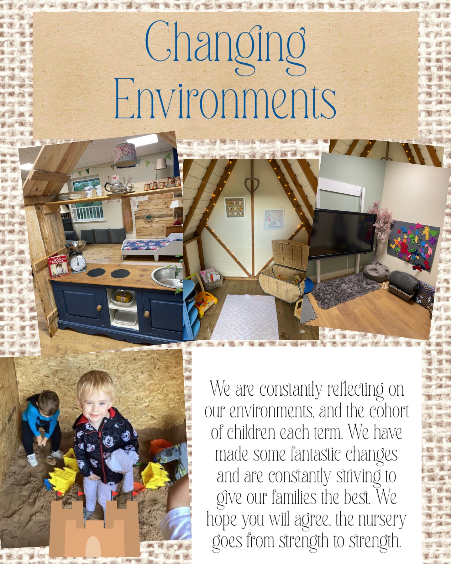 Good communication with our families